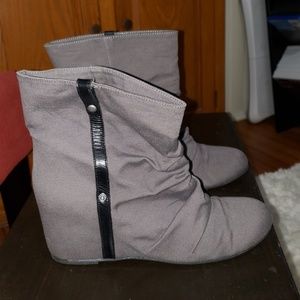 Wedge bootie